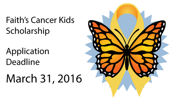 Faith’s Cancer Kids Scholarship